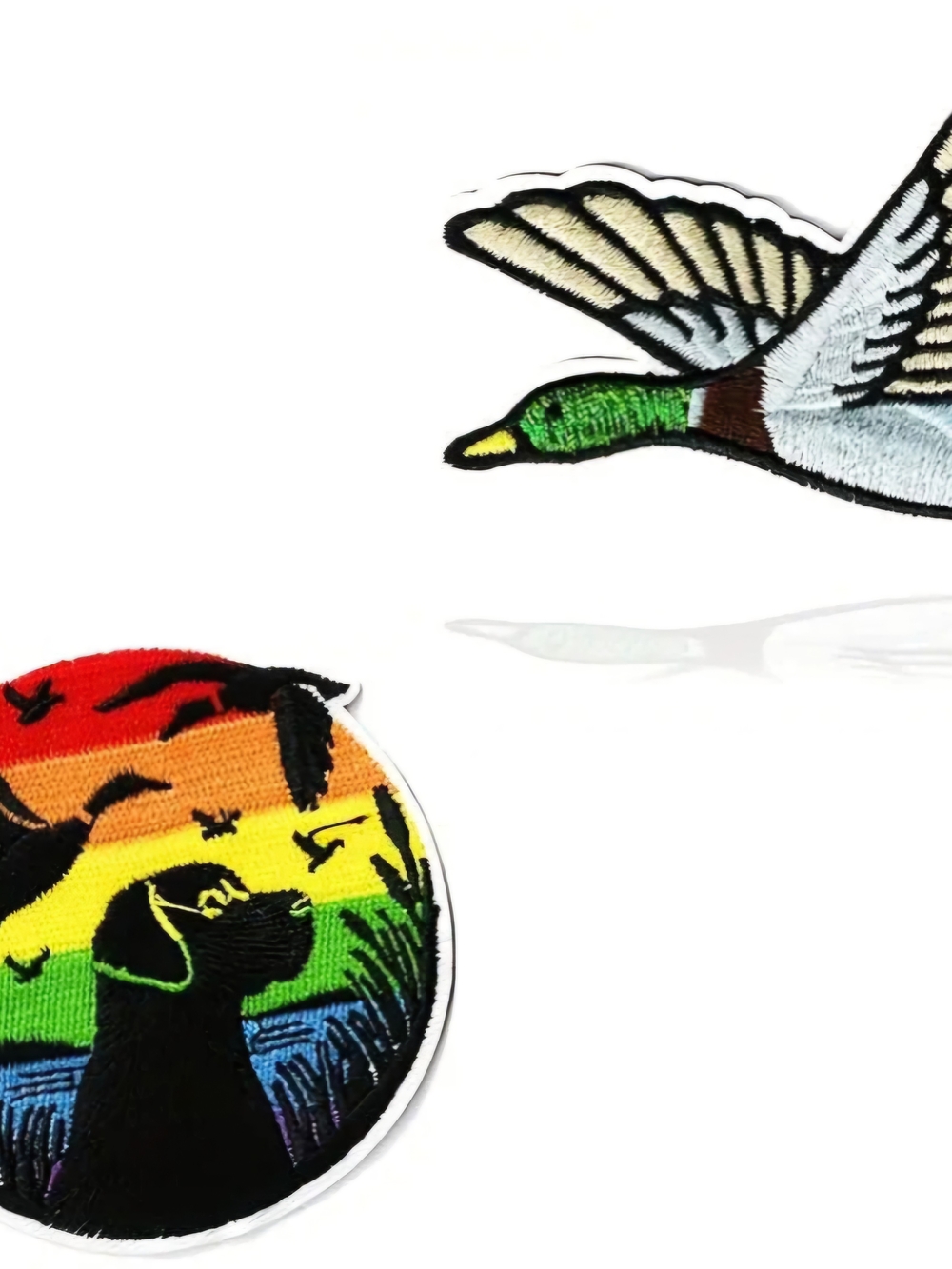 Mallard Duck Patch- Iron On Patch Emblems